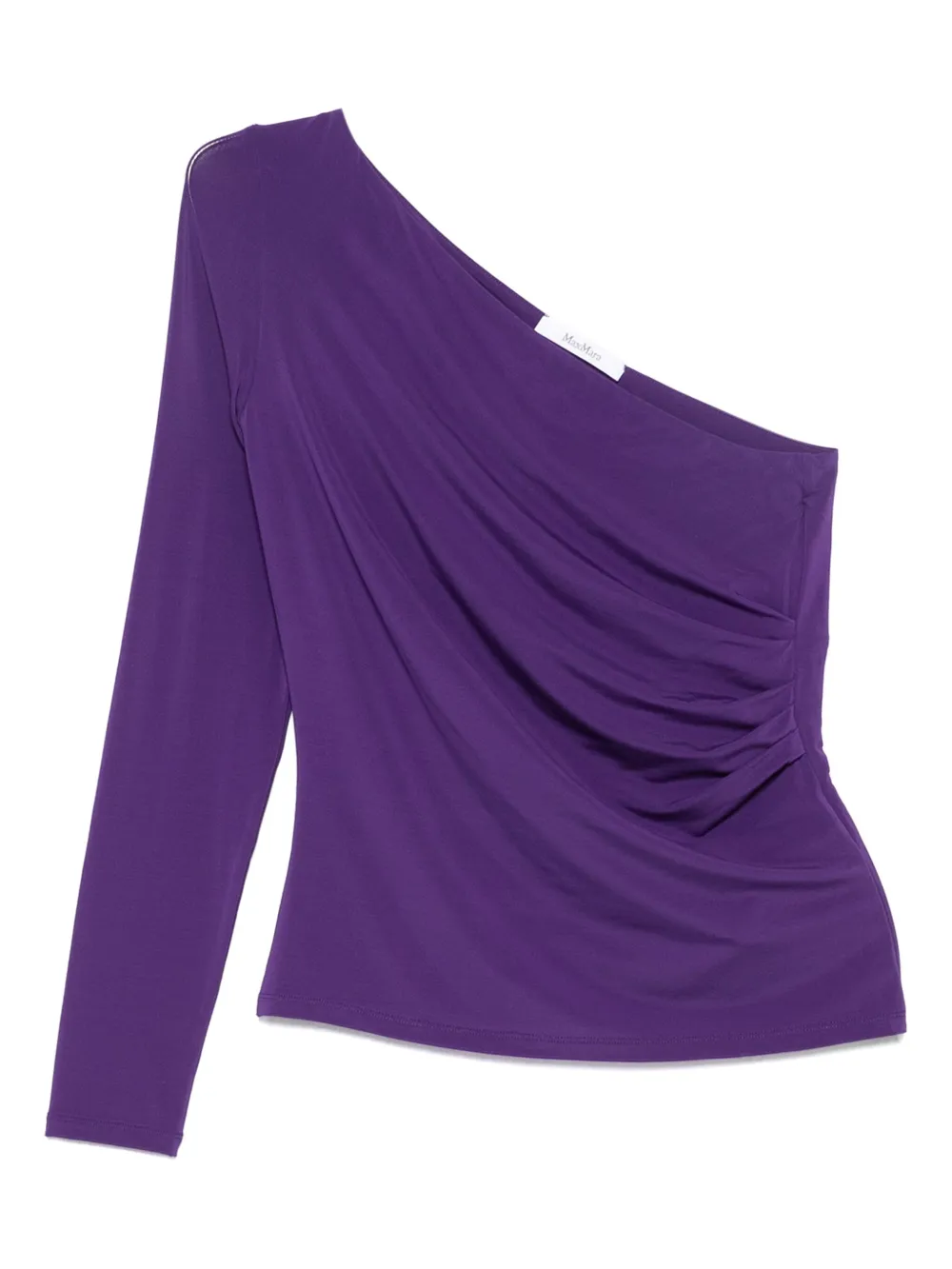 Max Mara ワンショルダー トップ - パープル Max Mara ワンショルダー トップ - パープル
