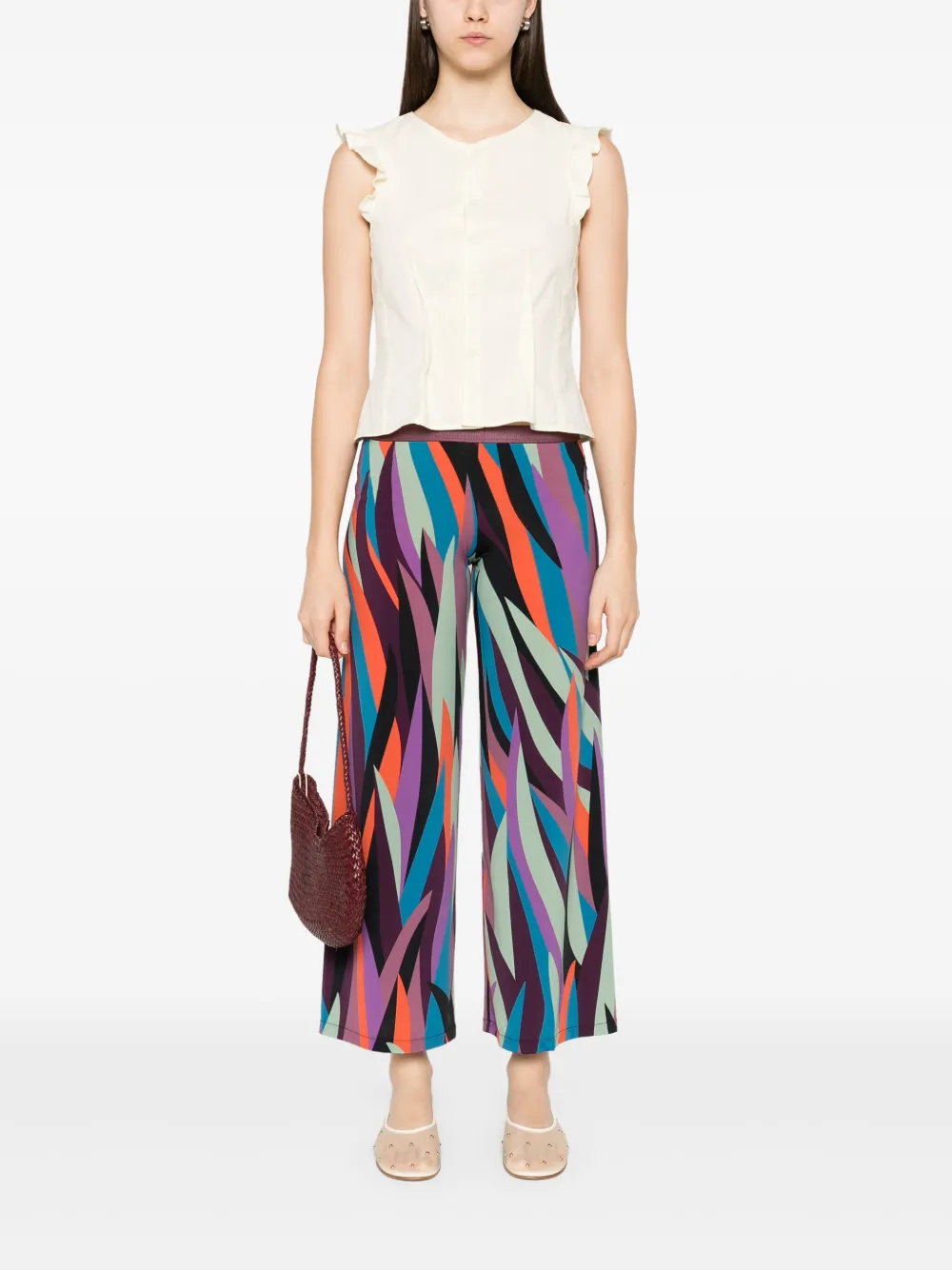 Siyu Straight broek - Groen