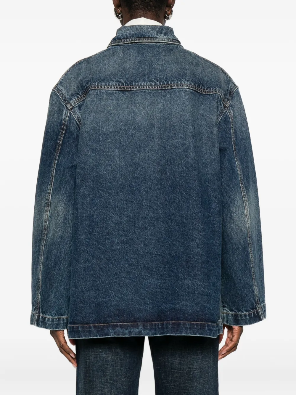 Nili Lotan Jack met klepzak Blauw