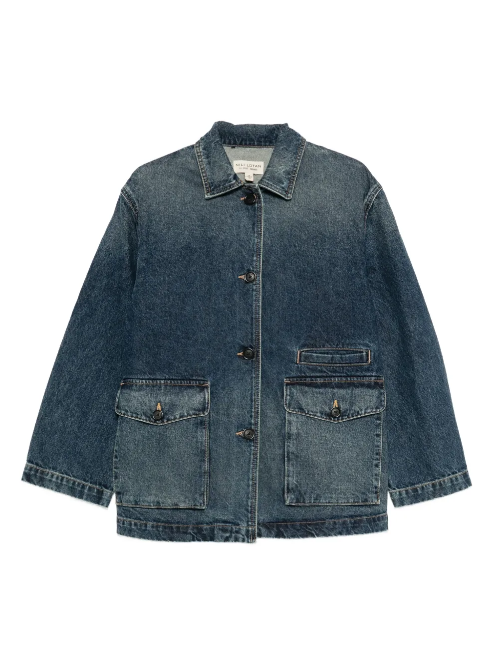 Nili Lotan Giacca con tasche - Blu