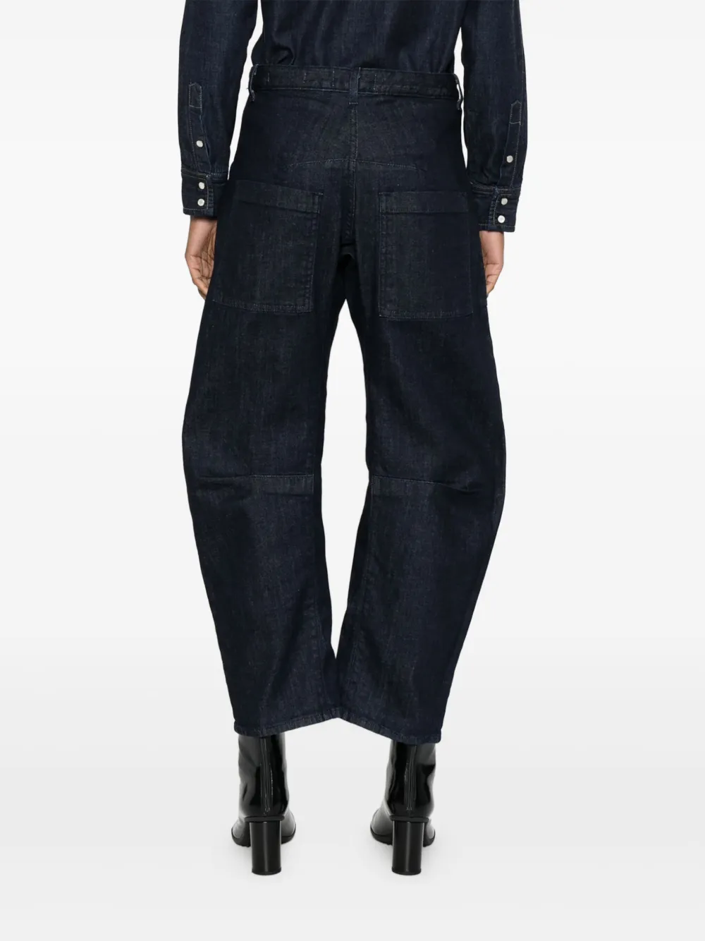 Nili Lotan Shon jeans met dubbele zak Blauw