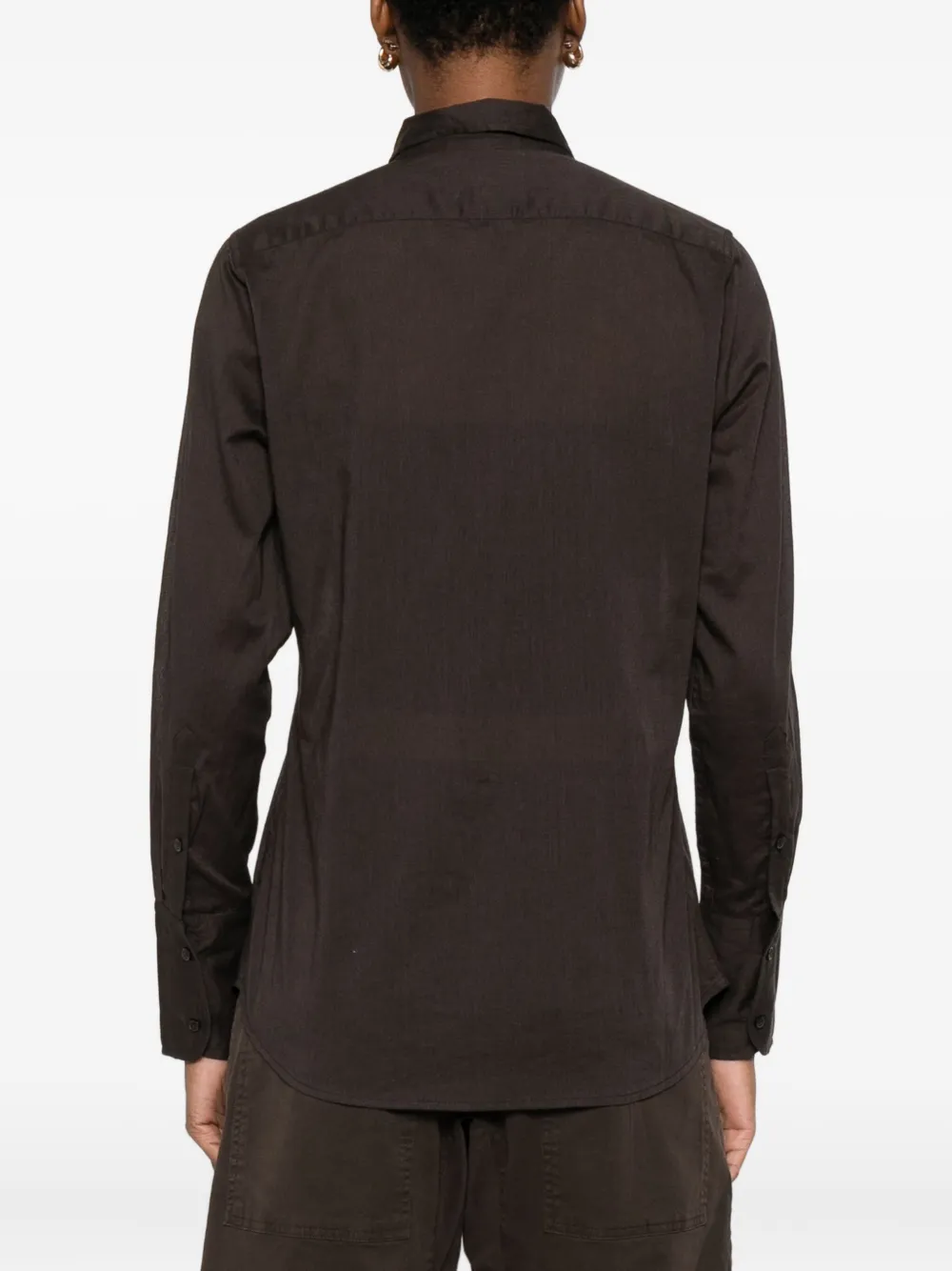 Nili Lotan Button-up blouse Bruin