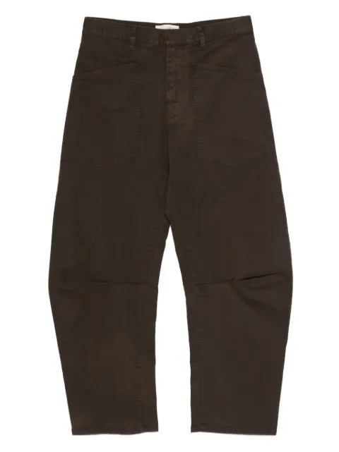 Nili Lotan Shon barrel-leg trousers