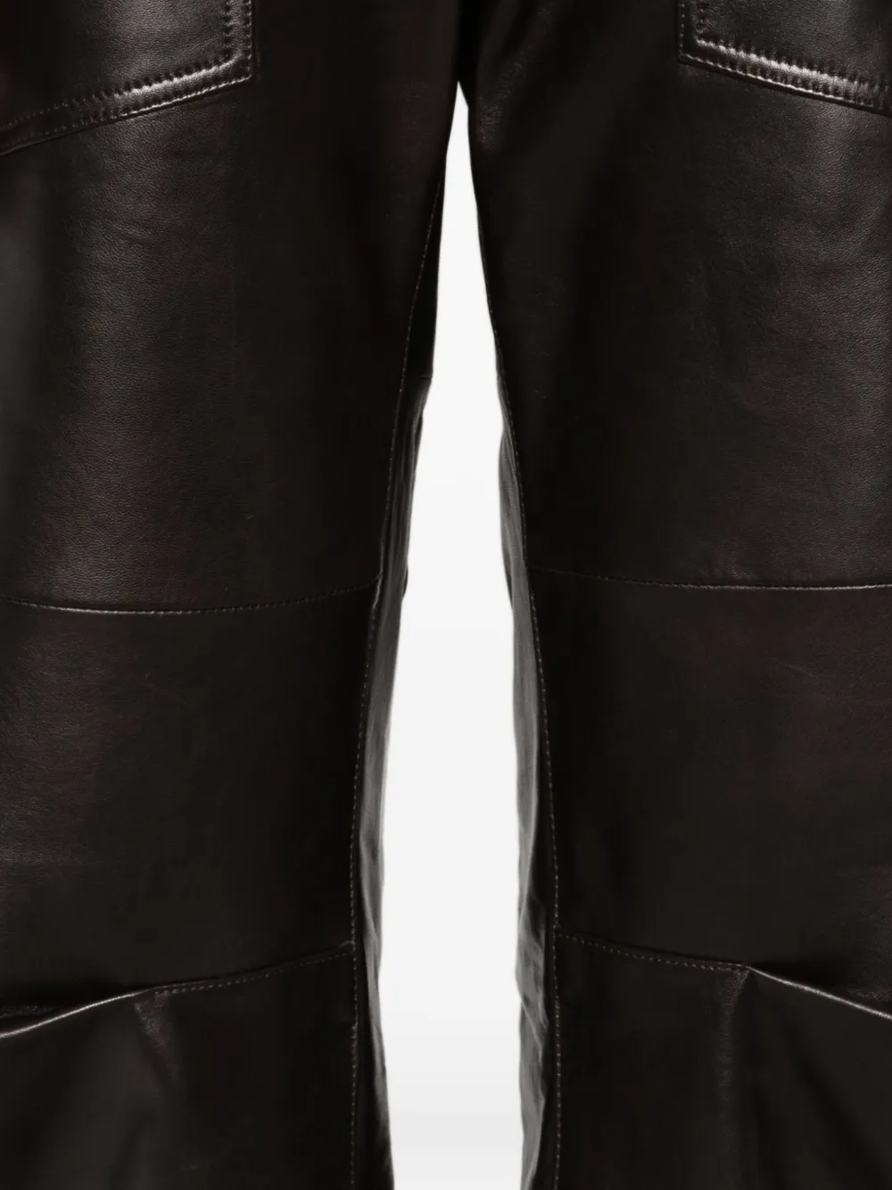 Nili Lotan Shon Palazzo Trousers In Brown