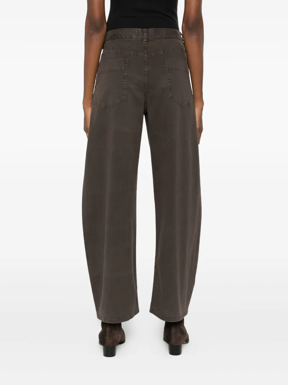 Nili Lotan Broek met verborgen sluiting Bruin