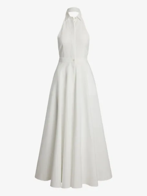Ralph Lauren Collection Kleid mit Neckholder-Ausschnitt