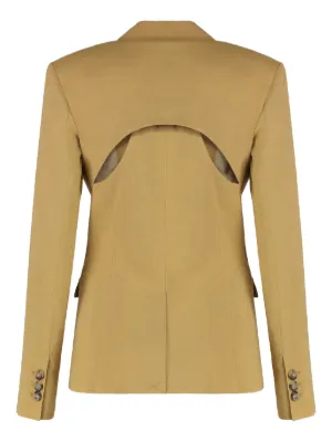 アウターその他 PINKO Woman Blazer Beige 104887A2EJ D18 Oversized textured canvas blazer PINKO → Shop Online