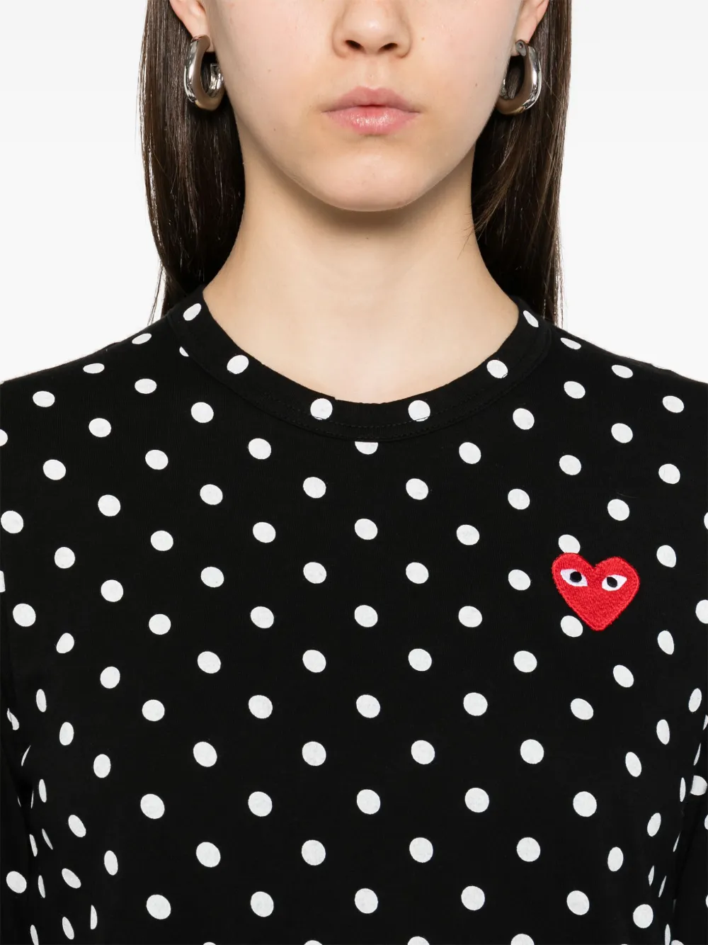 COMME DES GARÇONS PLAY COTTON T-SHIRT