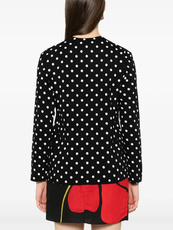 Comme Des Garçons Play コットン Tシャツ | ブラック | FARFETCH JP