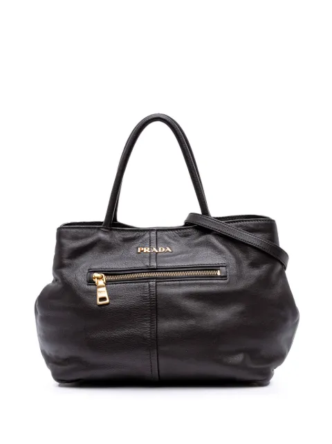 Prada Pre-Owned 2000-2013 Soft Calf Open Convertible Tote satchel