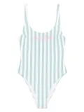 MC2 Saint Barth striped swimsuit - Green