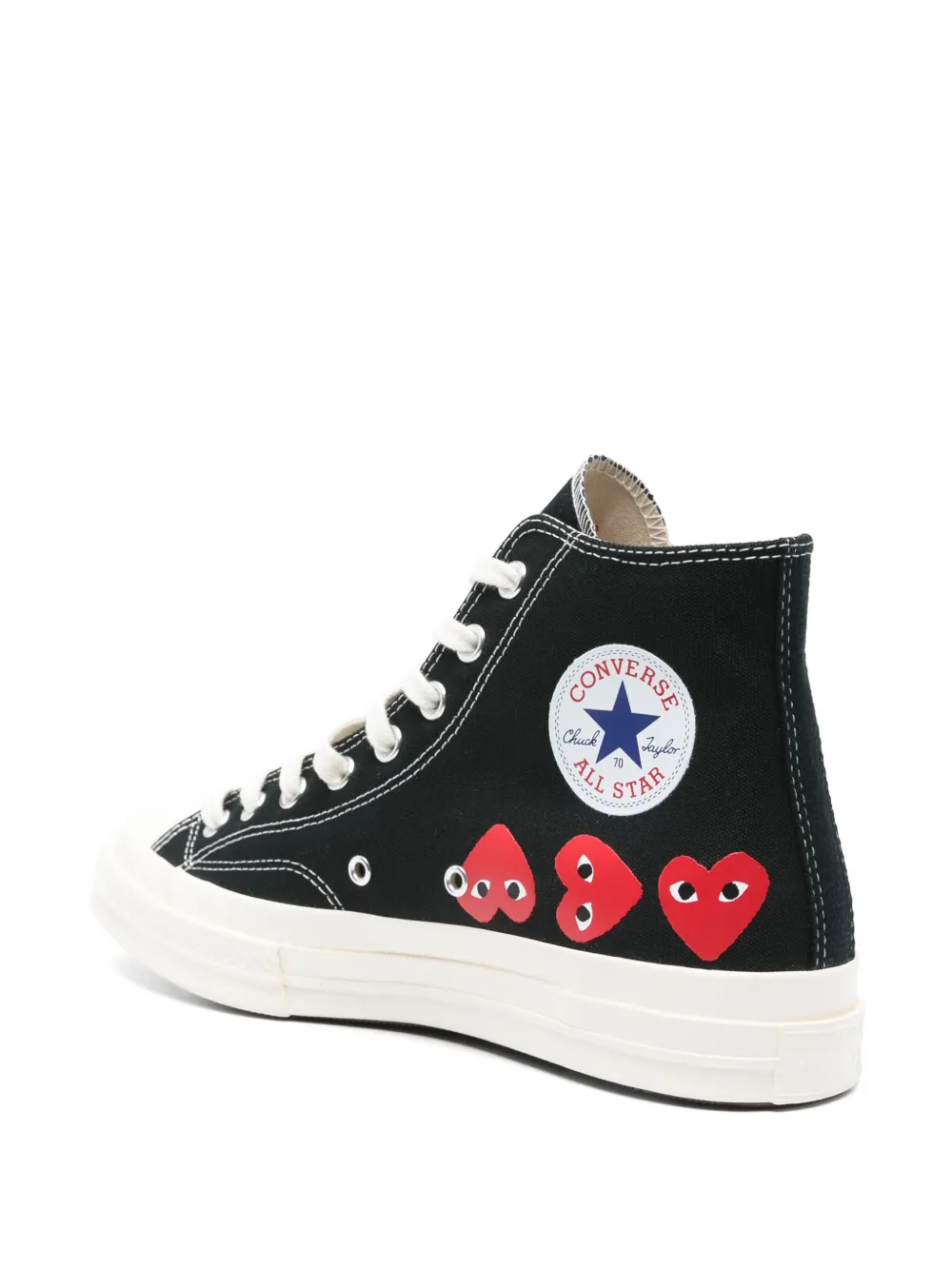 Comme Des Garçons Play x CONVERSE Chuck Taylor'70 sneakers Black