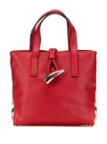 Burberry Pre-Owned 2000-2017 Leather Horn Toggle handbag - Red