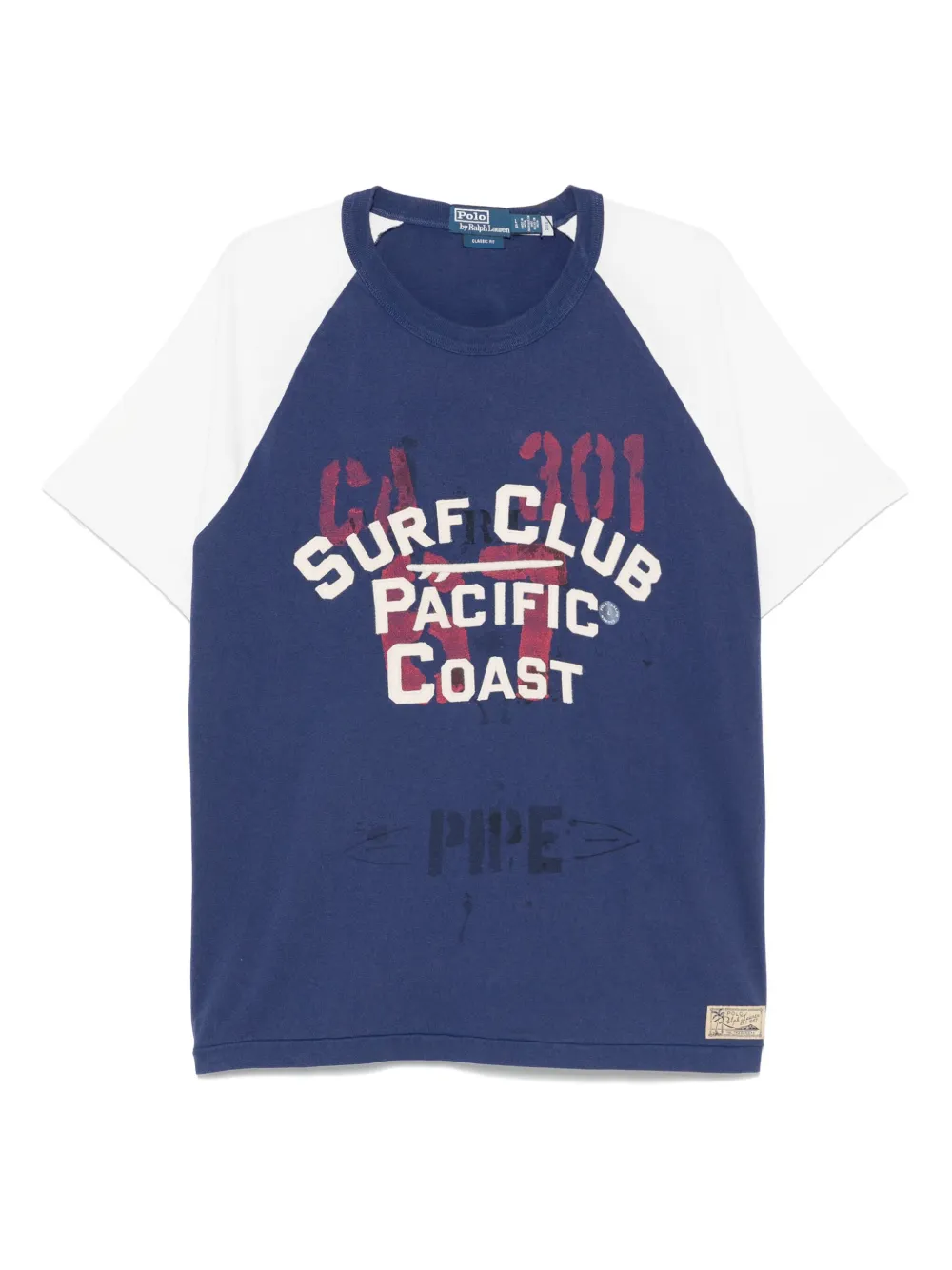 Polo Ralph Lauren T-shirt met grafische print Blauw