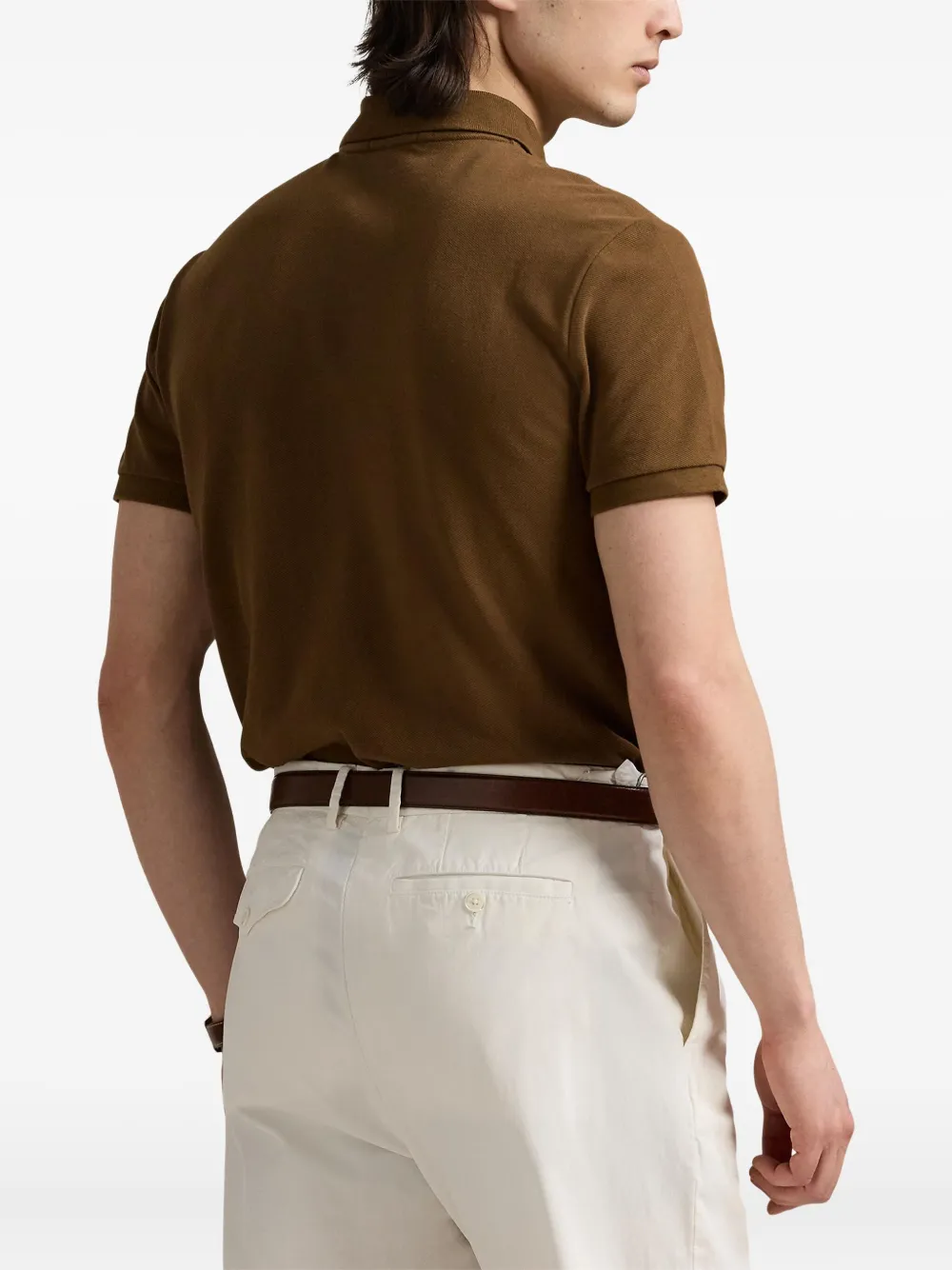 Polo Ralph Lauren Katoenen poloshirt Bruin
