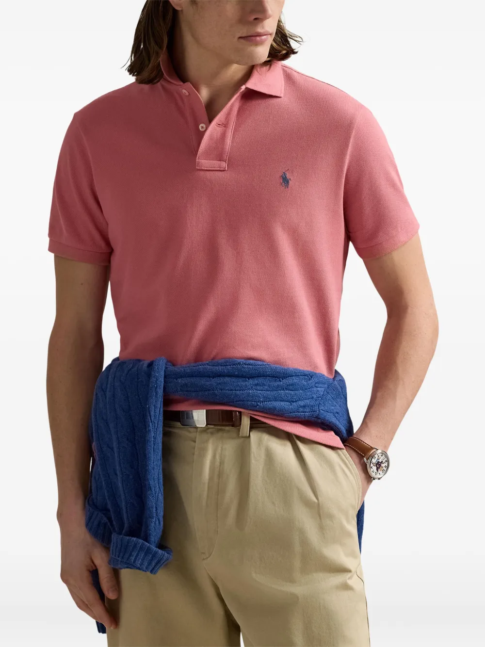 Polo Ralph Lauren Poloshirt met print Roze