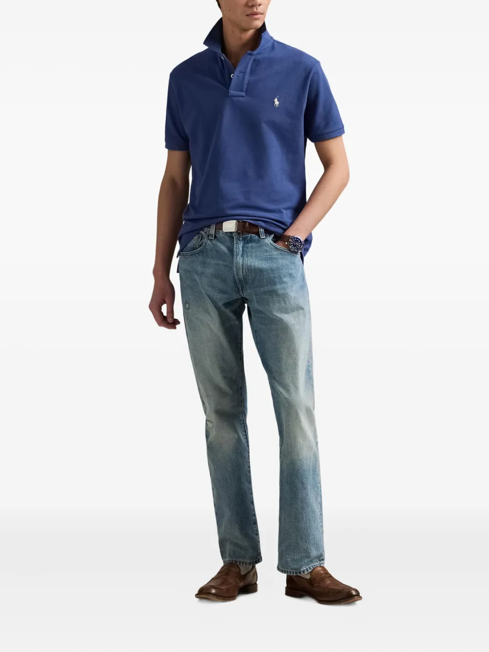 Polo Ralph Lauren Poloshirt met print - Blauw