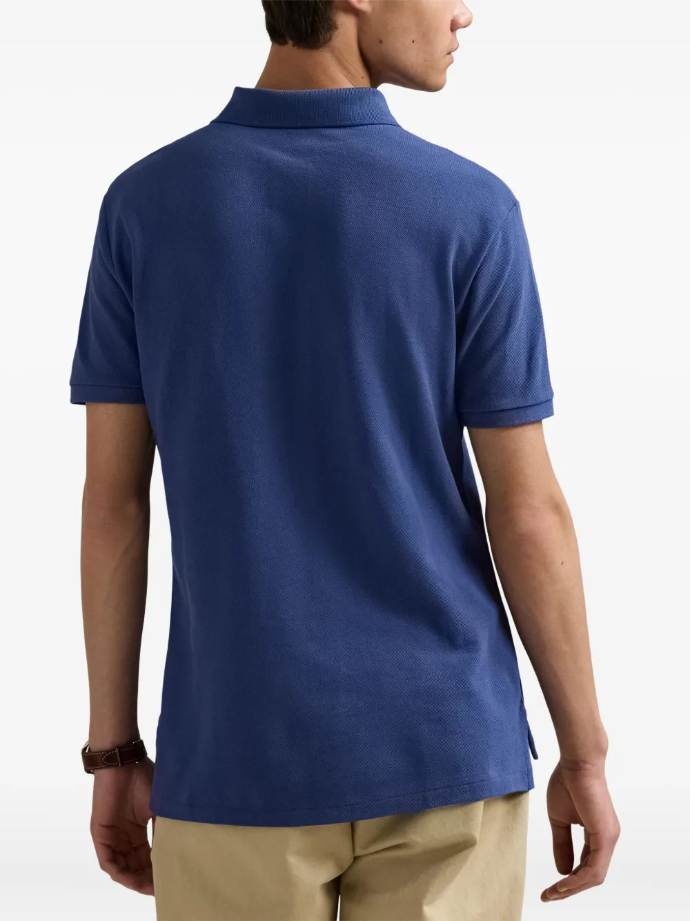 Polo Ralph Lauren Poloshirt met mesh Blauw
