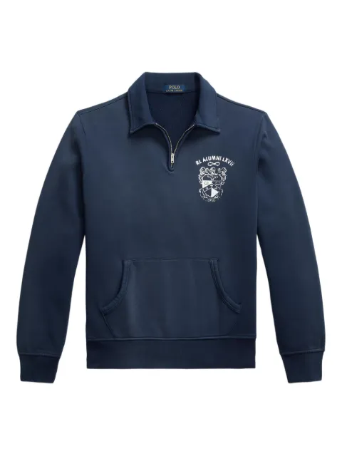 Polo Ralph Lauren graphic-print fleece sweatshirt
