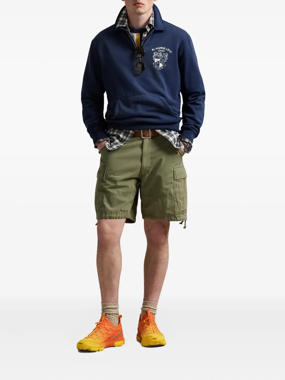 Polo Ralph Lauren sudadera texturizada con estampado gráfico | Sudaderas | Image 2