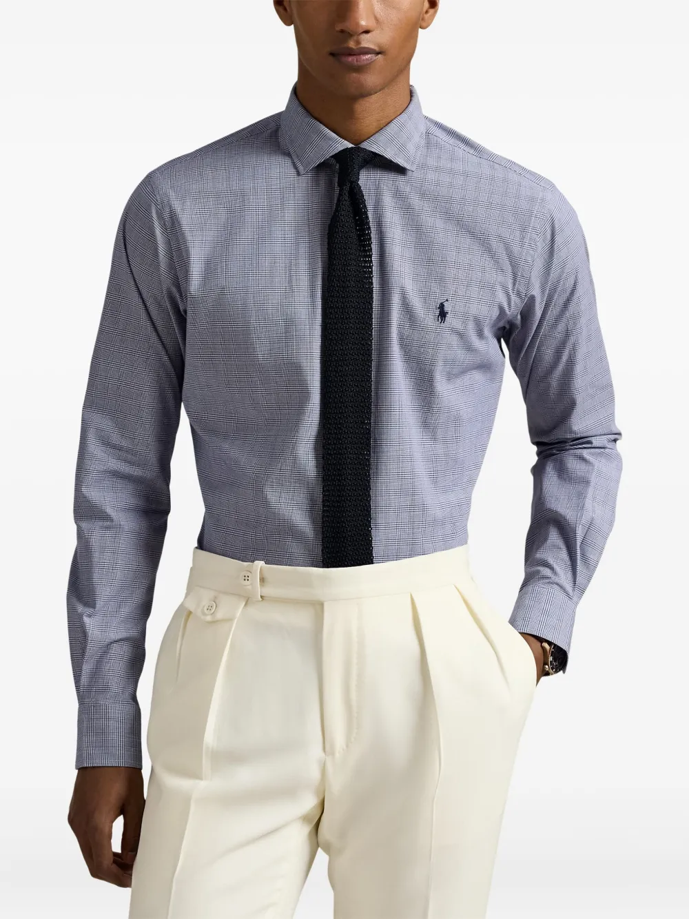 Polo Ralph Lauren Popeline overhemd Blauw