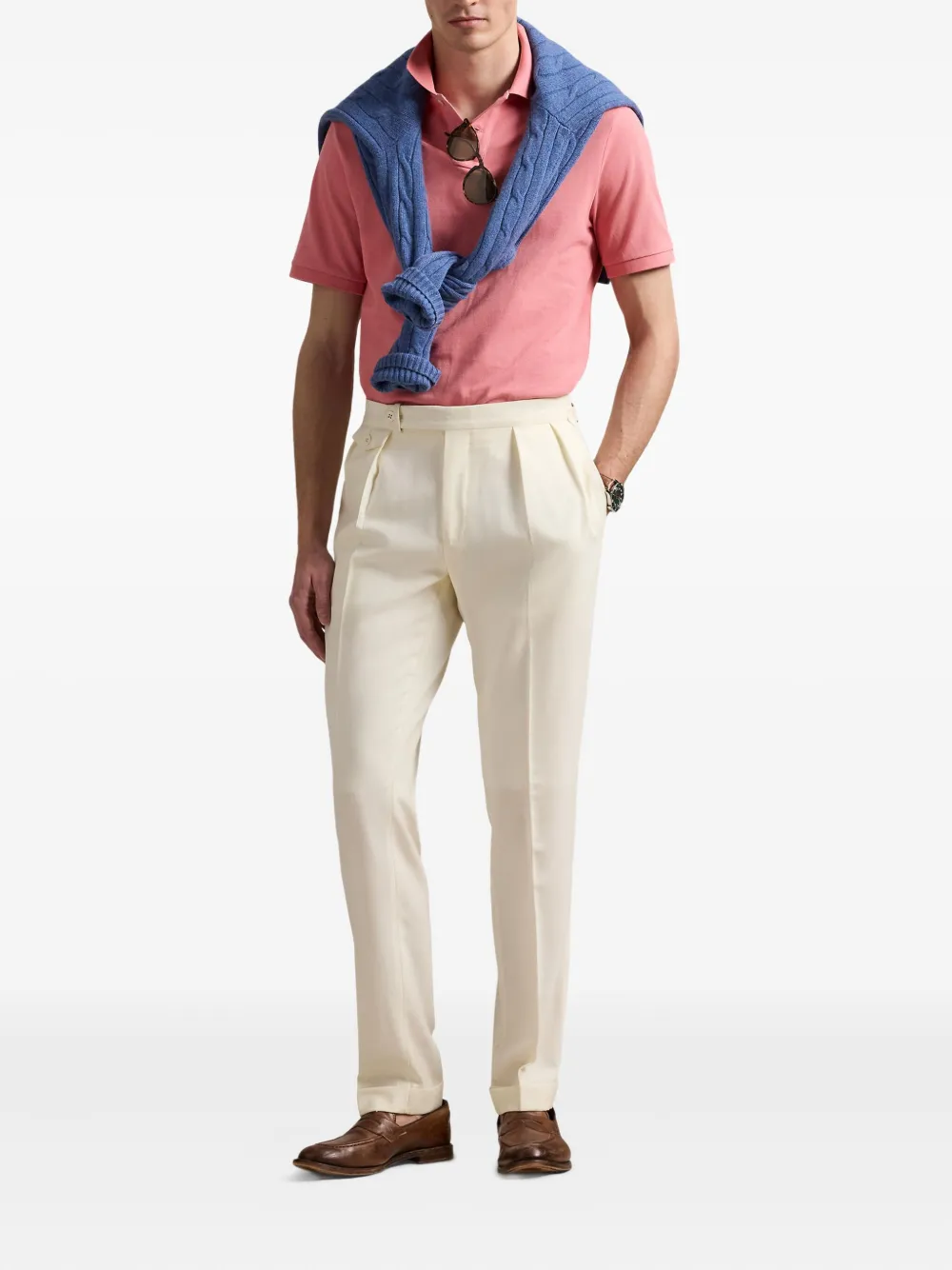 Polo Ralph Lauren Poloshirt met print - Roze