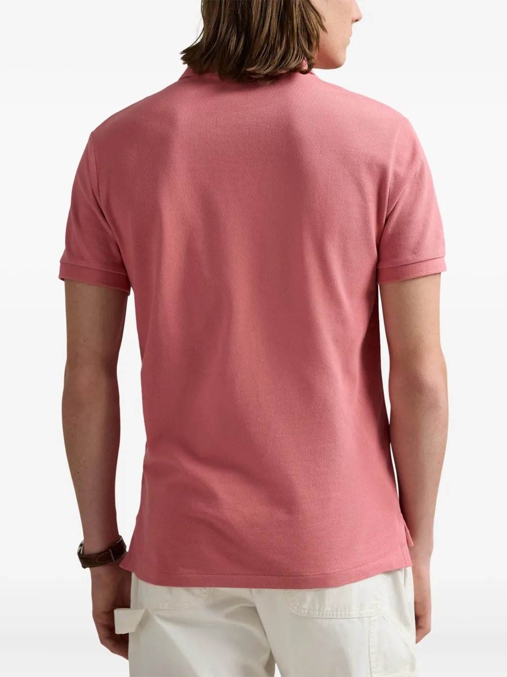Polo Ralph Lauren Poloshirt met mesh Roze