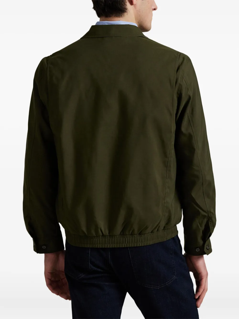 Polo Ralph Lauren Twill shirtjack Groen