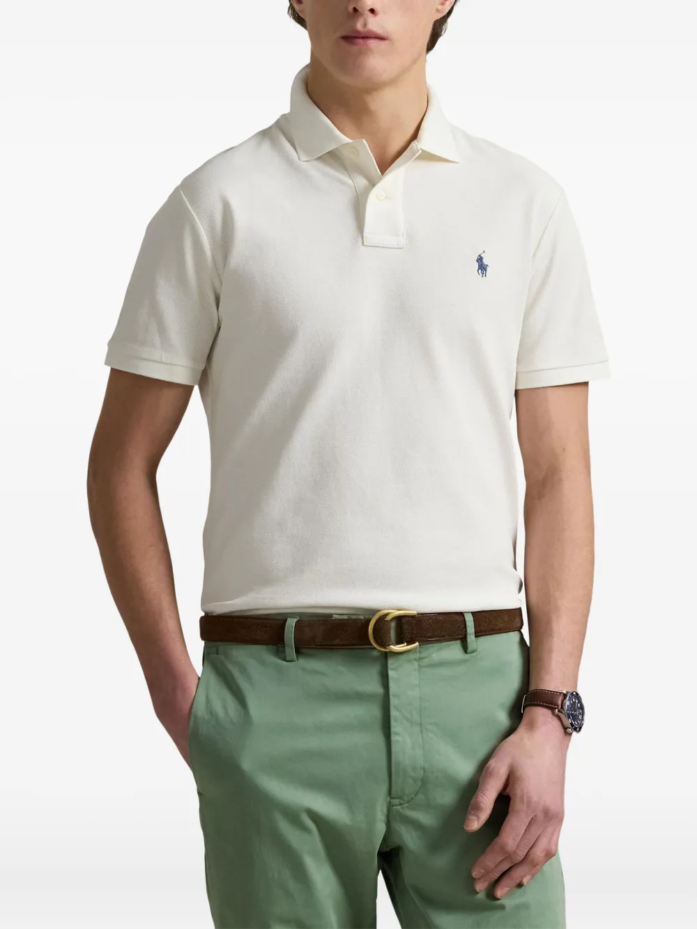 Polo Ralph Lauren Poloshirt met print Wit