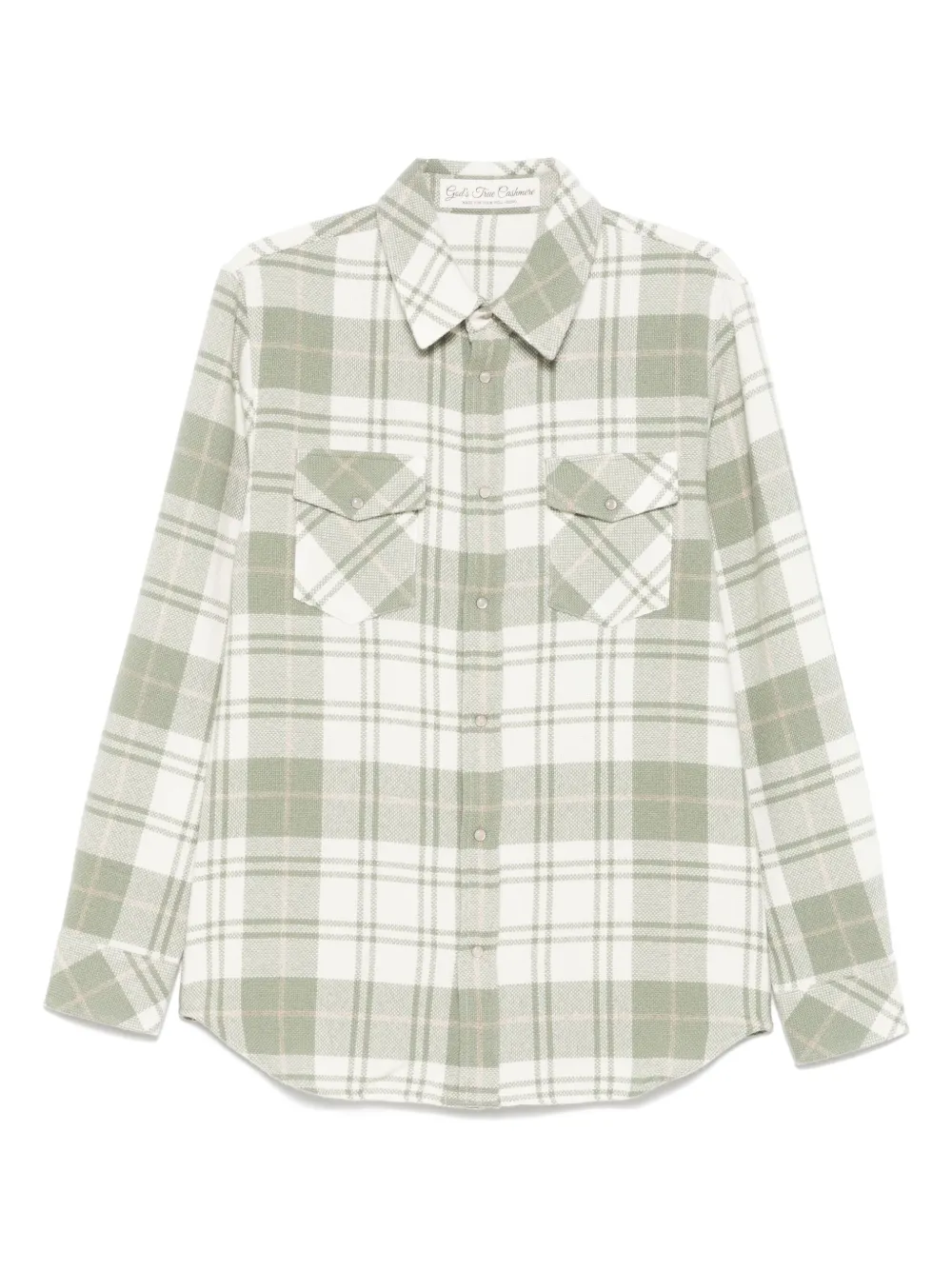 GOD'S TRUE CASHMERE shirt Groen