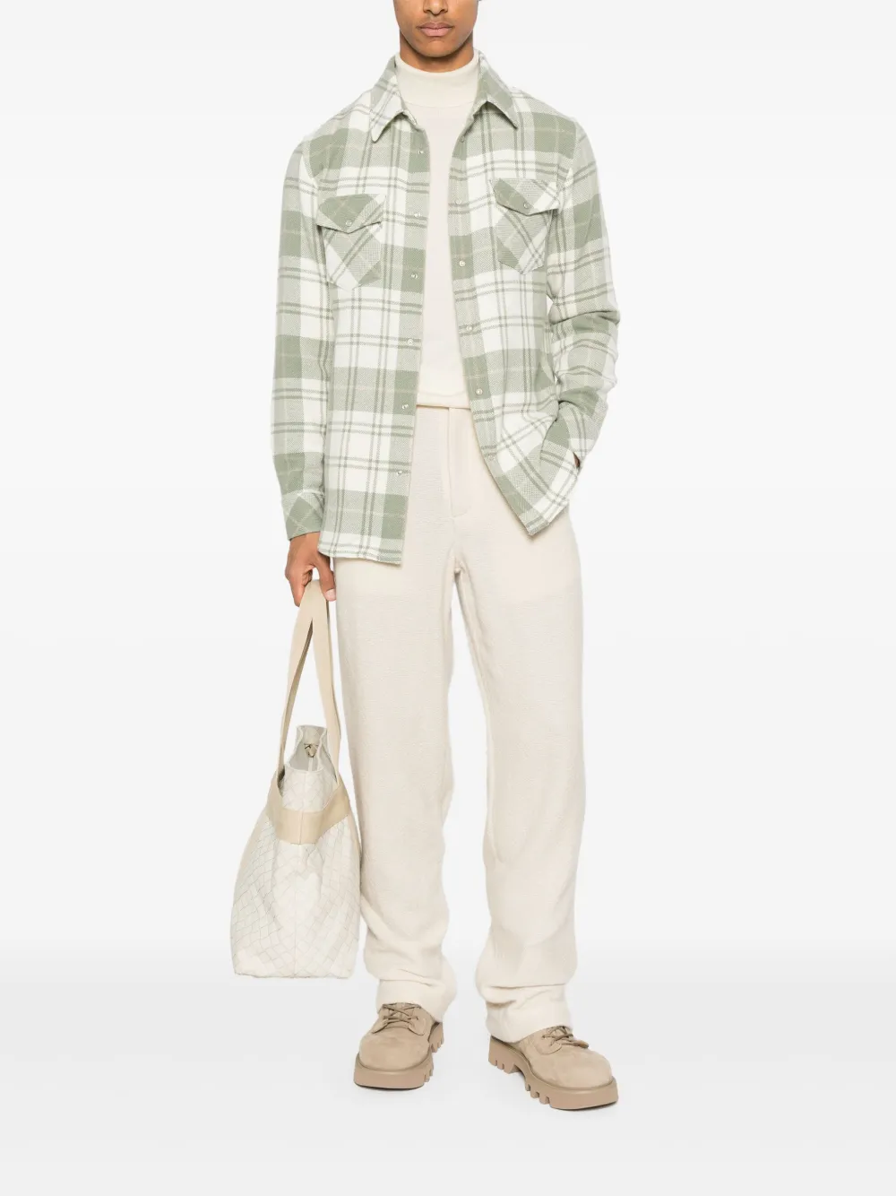 GOD'S TRUE CASHMERE shirt Groen