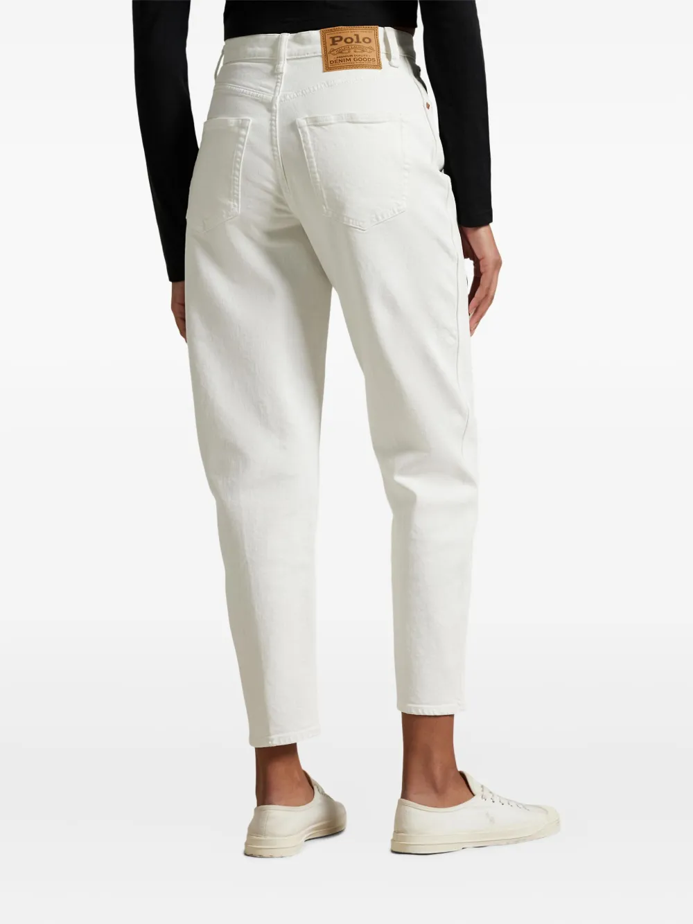 Polo Ralph Lauren Jeans met toelopende pijpen Wit