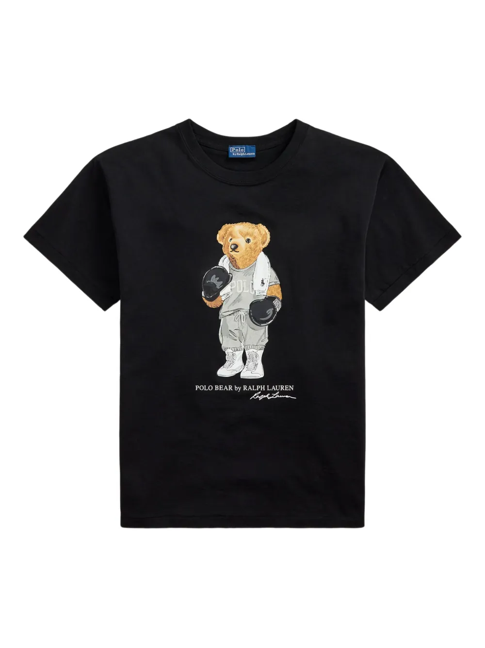 Polo Ralph Lauren Katoenen T-shirt met grafische print Zwart