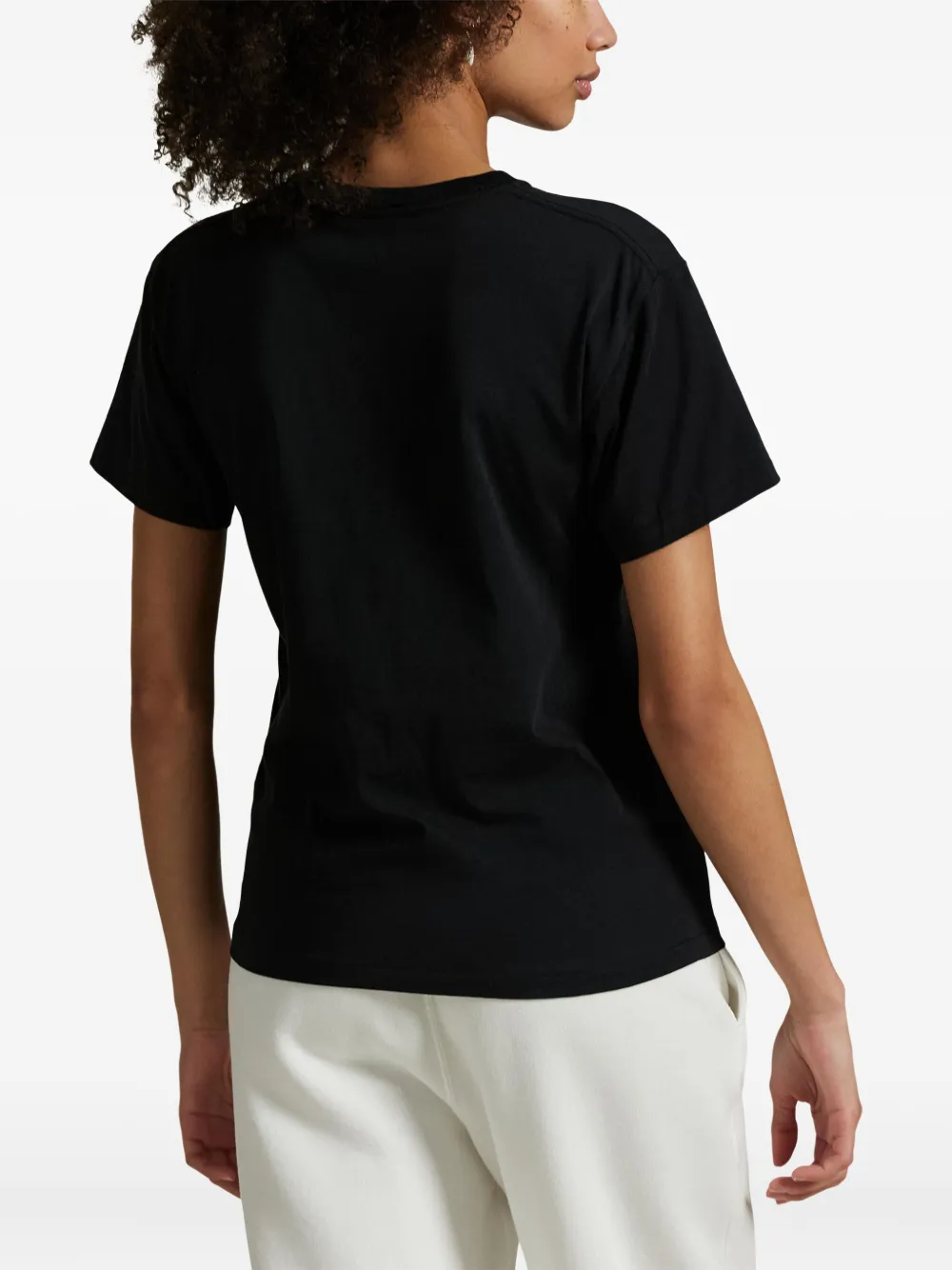 Polo Ralph Lauren Katoenen T-shirt met grafische print Zwart