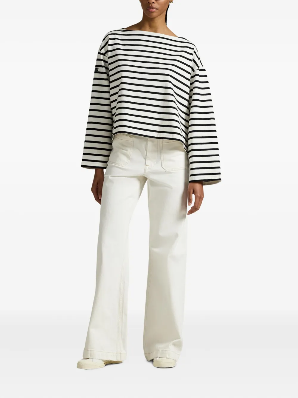 Polo Ralph Lauren Jeans met wijde pijpen - Wit