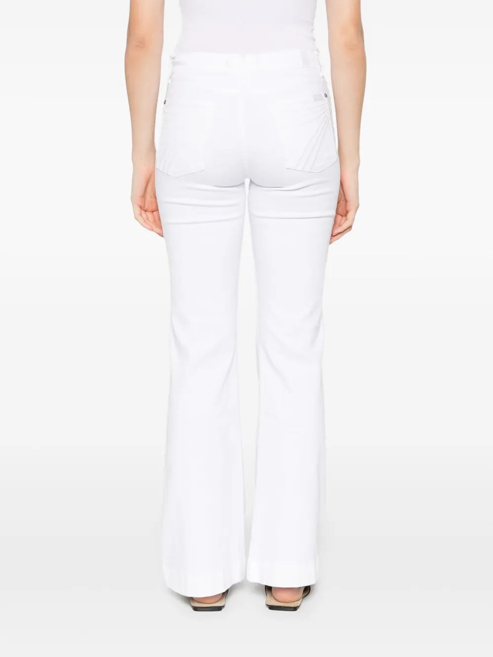 7 FOR ALL MANKIND STRAIGHT-LEG TROUSERS 