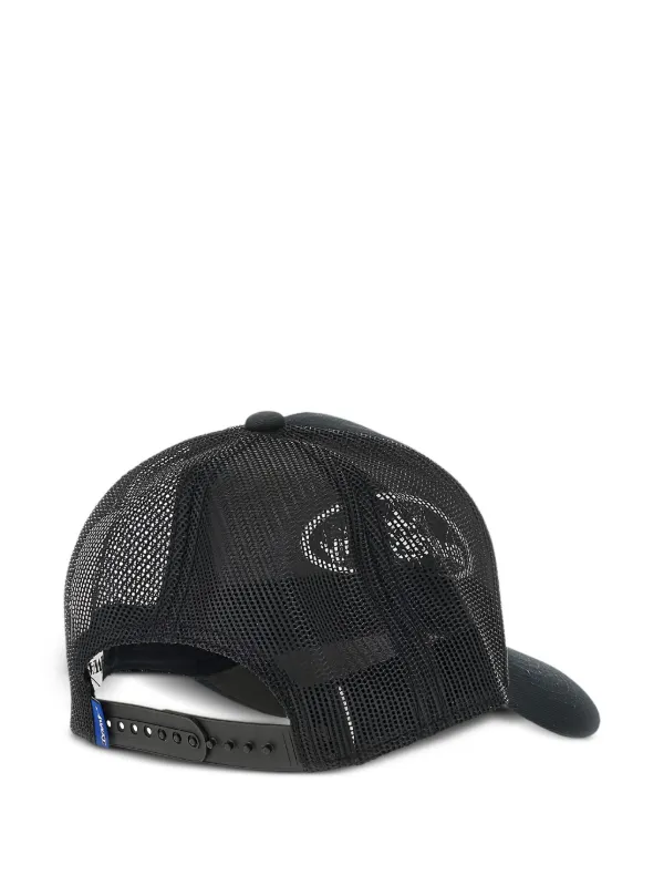 AWAKE NY キングロゴ トラッカーキャップ ブラック ブランドロゴ Awake NY King Logo キャップ | ブラック | FARFETCH JP
