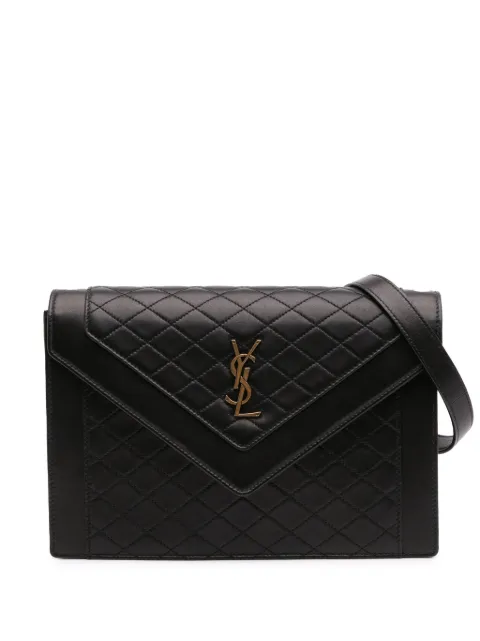 Saint Laurent Pre-Owned 2021 Quilted Lambskin Gaby shoulder bag