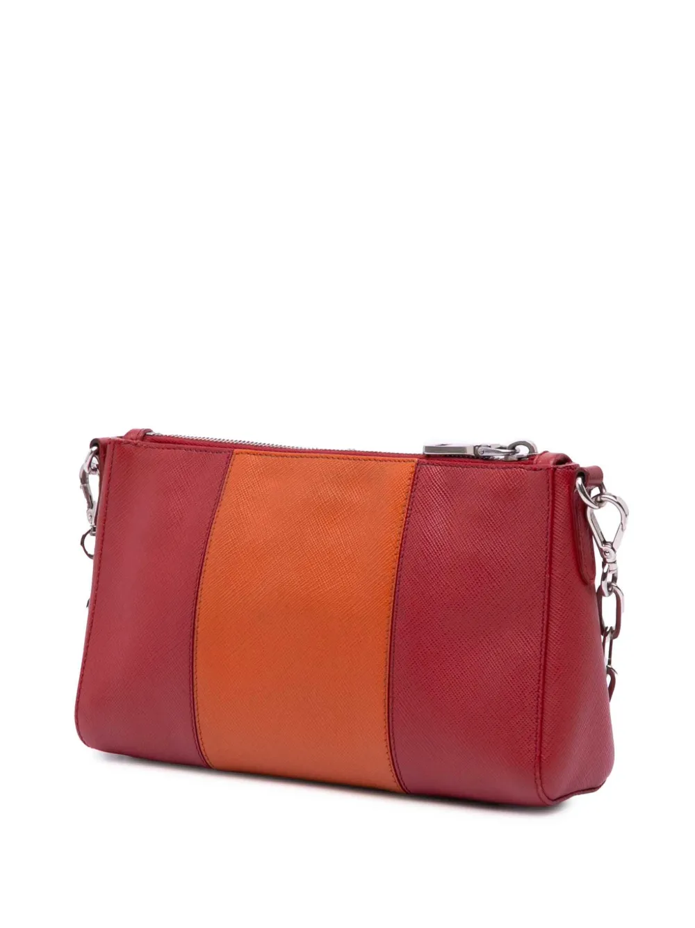 Pre-owned Prada 2000-2013 Saffiano Lux Crossbody Bag