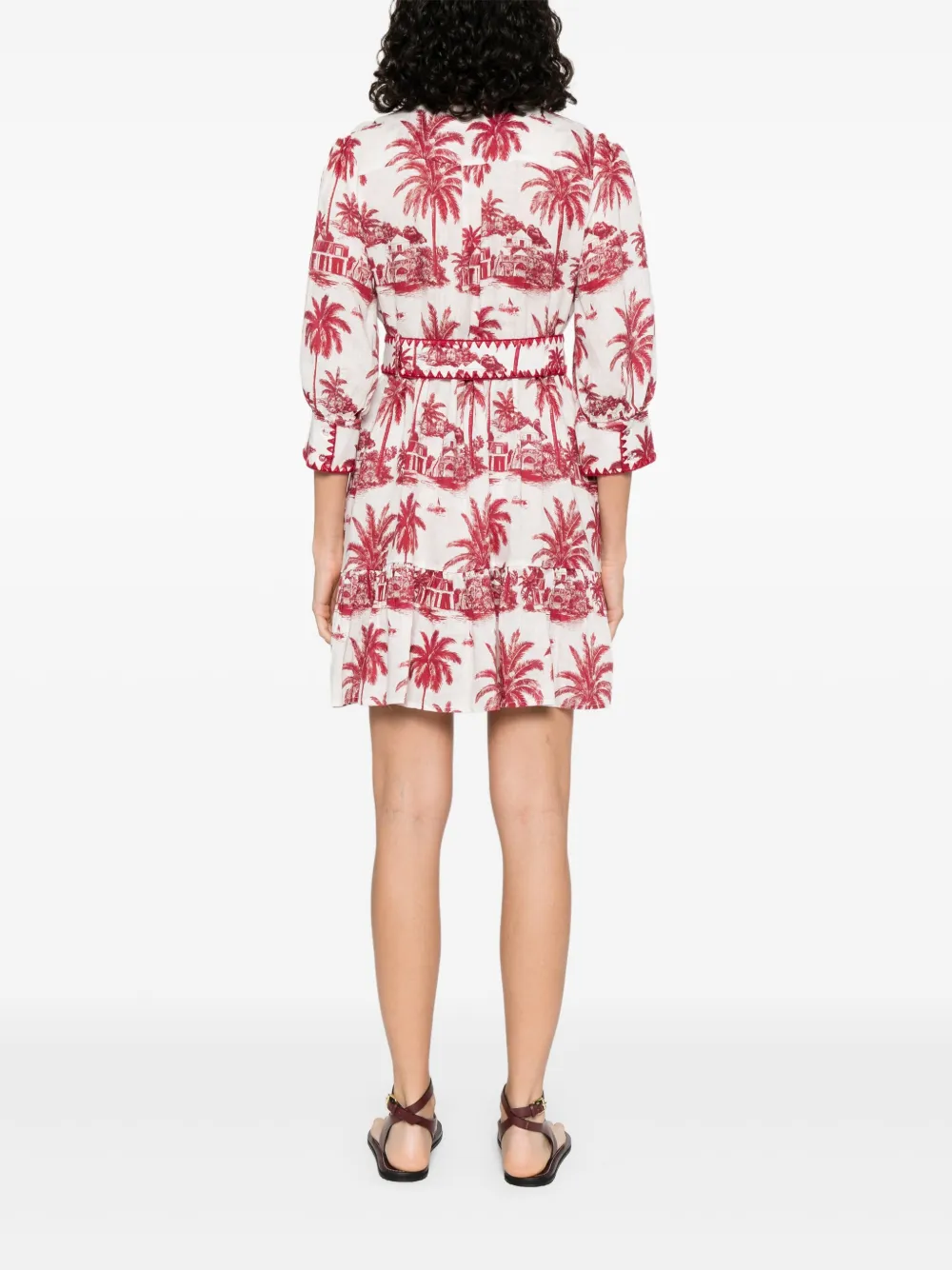 MC2 Saint Barth Daisi mini-jurk Wit