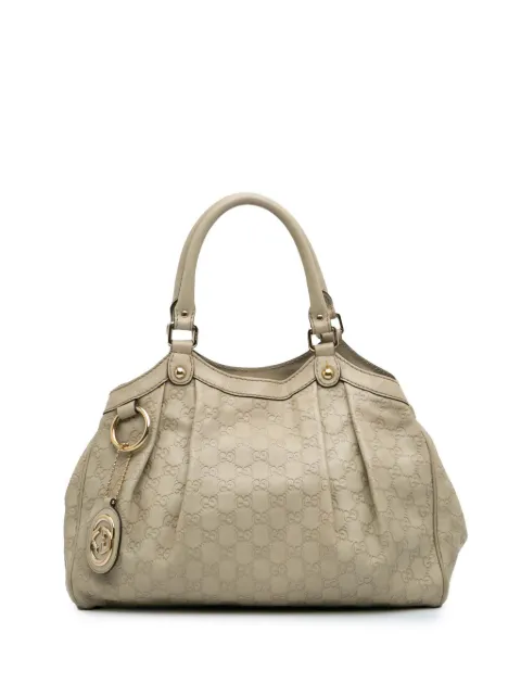 Gucci Pre-Owned 2016-2024 Medium Guccissima Sukey tote bag