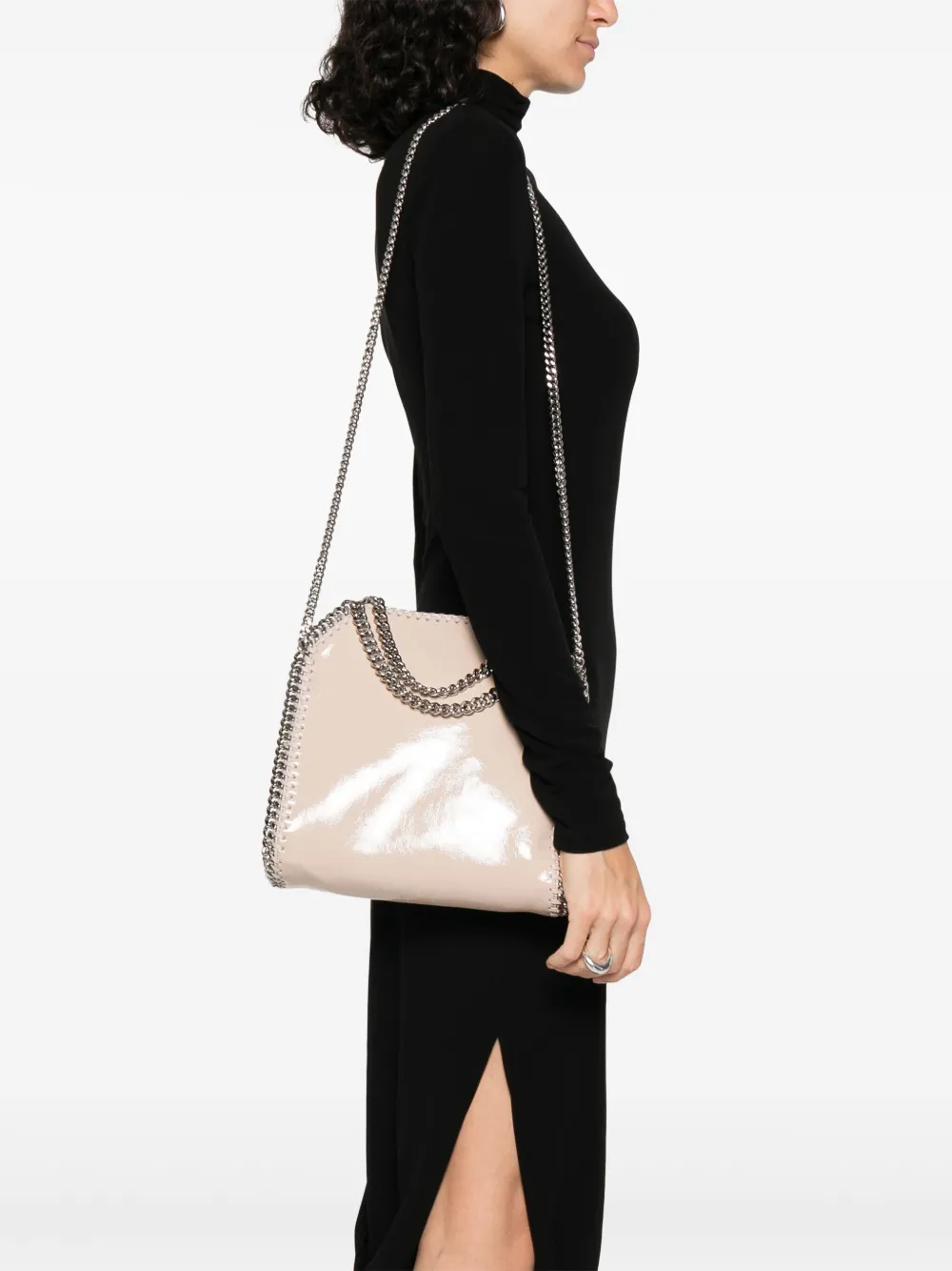 Stella McCartney Falabella mini shopper - Beige
