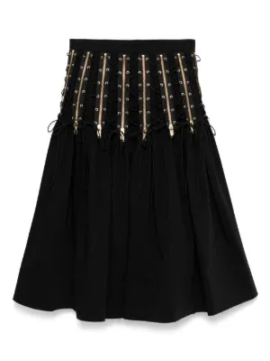 undercover but beautiful skirt スカート　M UNDERCOVER - undercover but beautiful 目玉 フリル スカートの