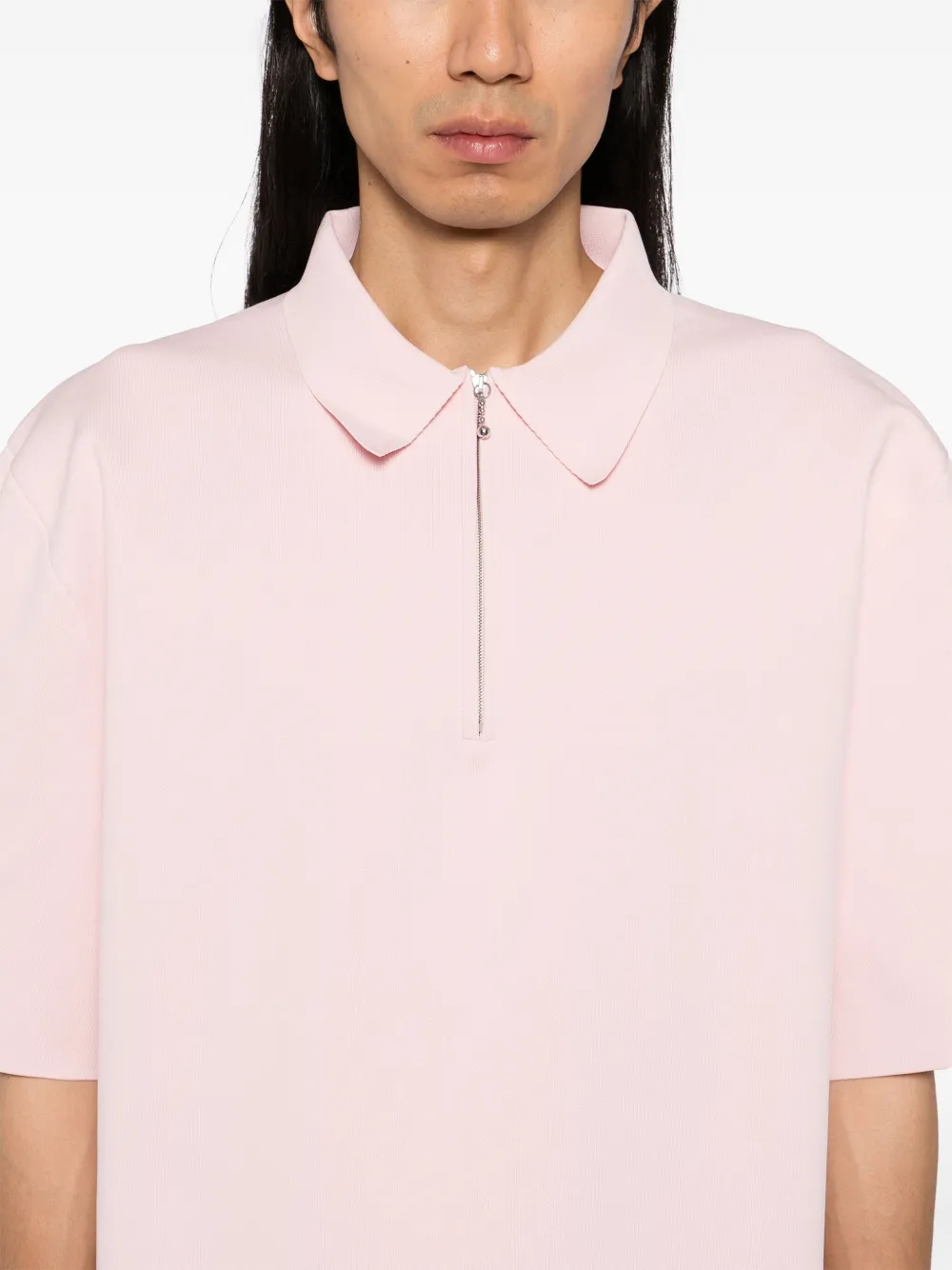 Jil Sander Poloshirt met korte mouwen Roze