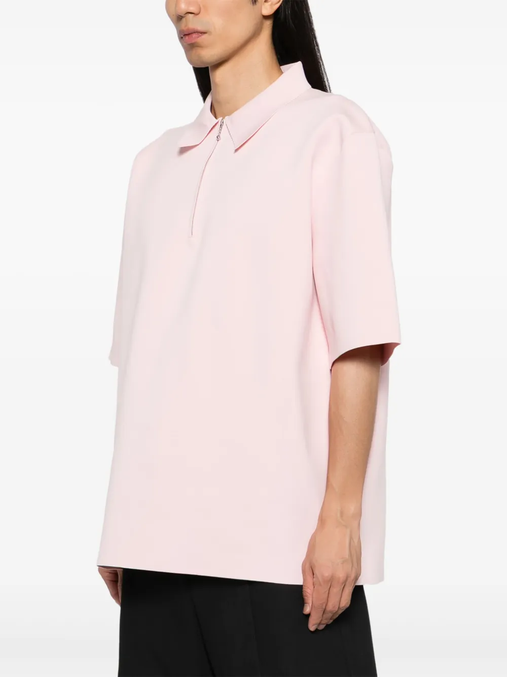Jil Sander Poloshirt met korte mouwen Roze