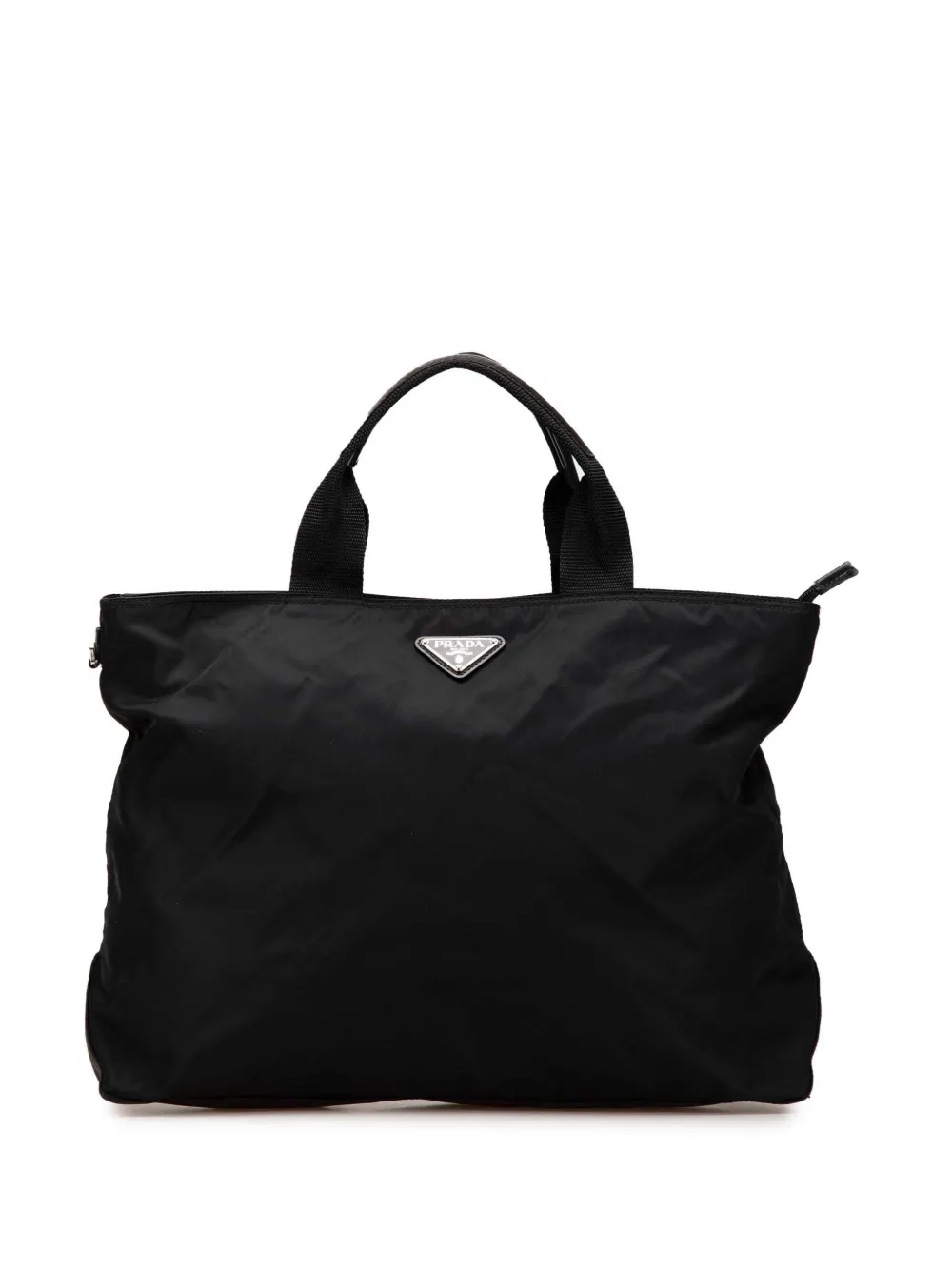 Prada Pre-Owned 2013-2024 Tessuto tote bag - ブラック Prada Pre-Owned 2013-2024 Tessuto tote bag - ブラック