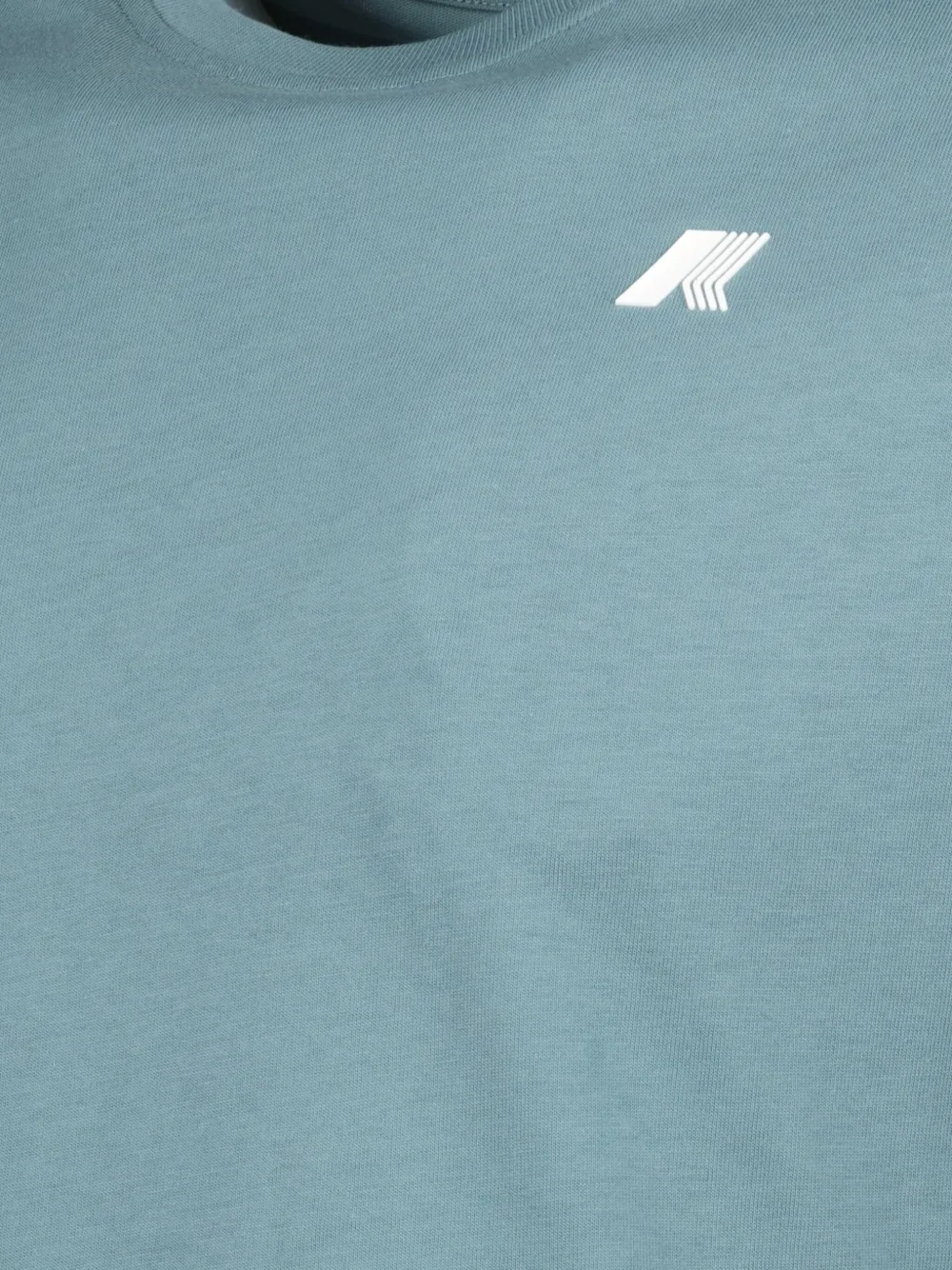 K-Way Odom Ascii Code T-shirt met logoprint Blauw