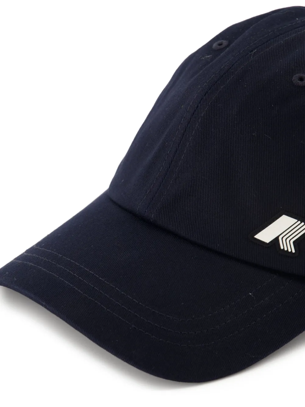 K-Way Rob katoenen hoed met logopatch Blauw