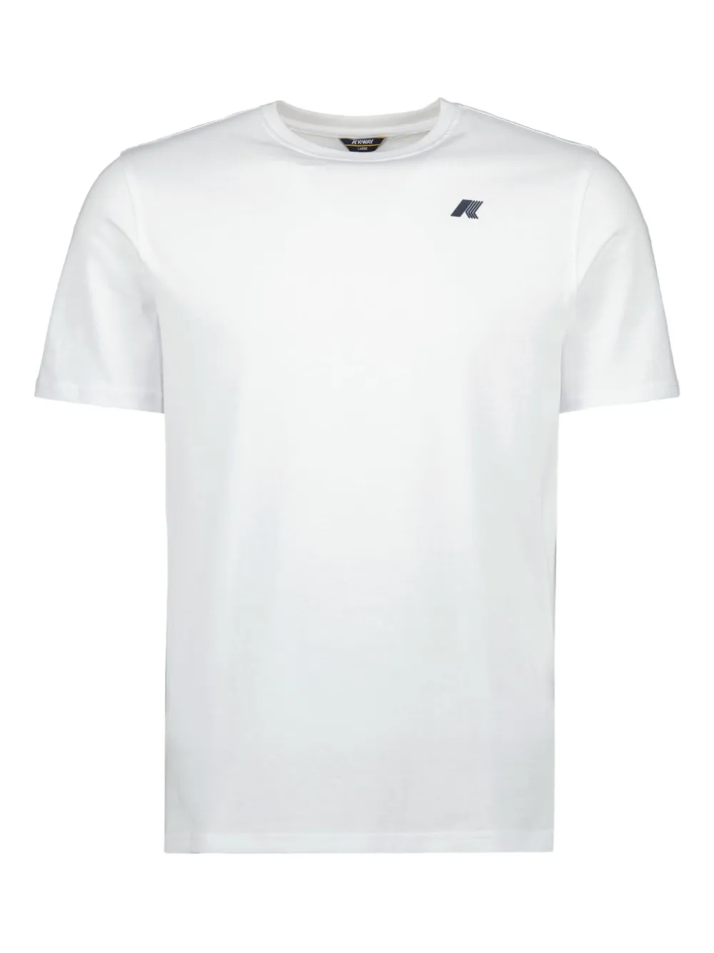 K-Way Odom ASCII Code T-shirt met print Wit