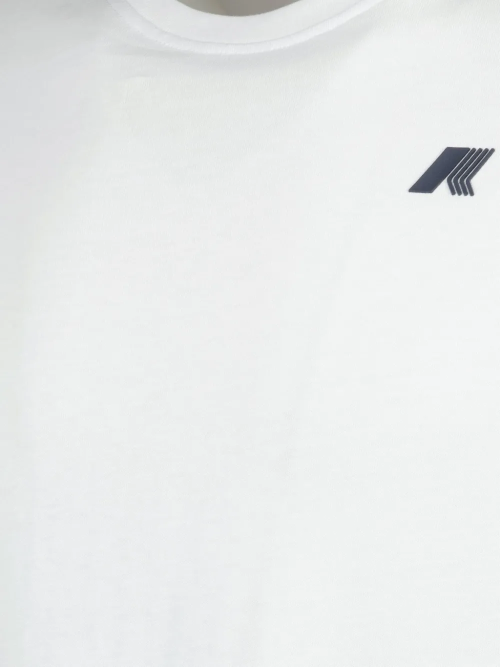 K-Way Odom ASCII Code T-shirt met print Wit